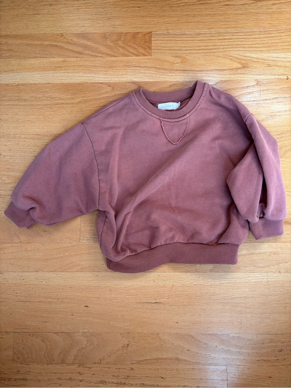 Kids Cozy Dusty Rose Sweatshirt